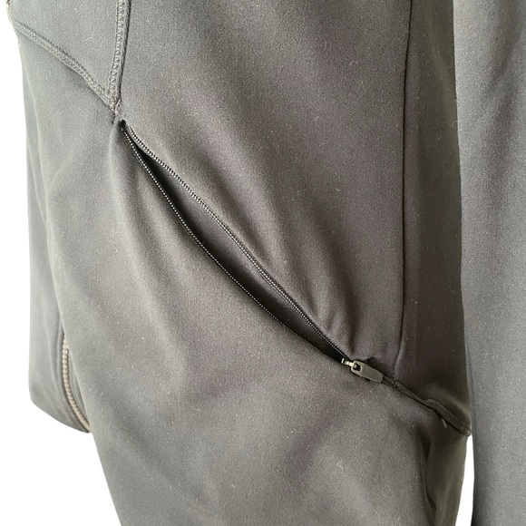 Spyder Active Women’s Jacket Sz M Hoodie Stretch Thumb Holes Zip Pockets Outdoor - Picture 9 of 12